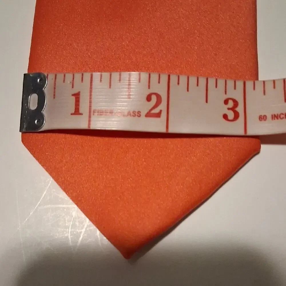 Elegant Burnt Orange Men's Tie